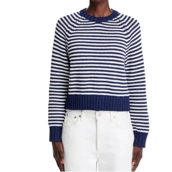Vineyard Vines Blue and White Striped Sweater - Picture 2 of 6